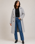 Abrigo Cruzado Sartorial  Doble Botonadura frontal con seis botones