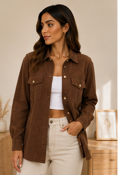 Sobrecamisa Suede Esencial