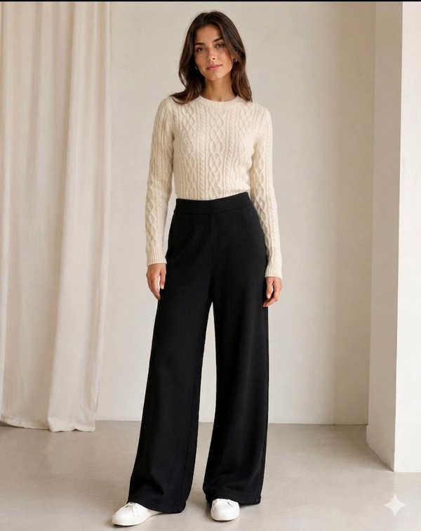 Sweater Clásico Cable Knit | Elegancia y Comodidad Invernal