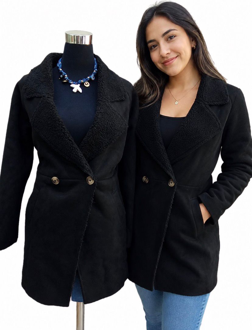 chaqueta  Suede Forrado con Chiporro