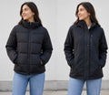 Parka 3 En 1 De Mujer Negra