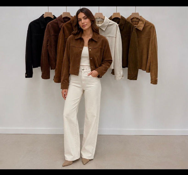 Chaqueta de Gamuza Esencial