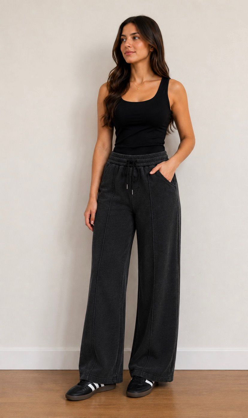 Pantalón Wide Leg Washed – El nuevo básico del streetstyle