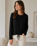 Sweater Chocolate Drawstring