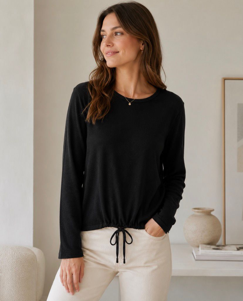Sweater Chocolate Drawstring