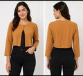 Bolero Crop Ocre Imperial