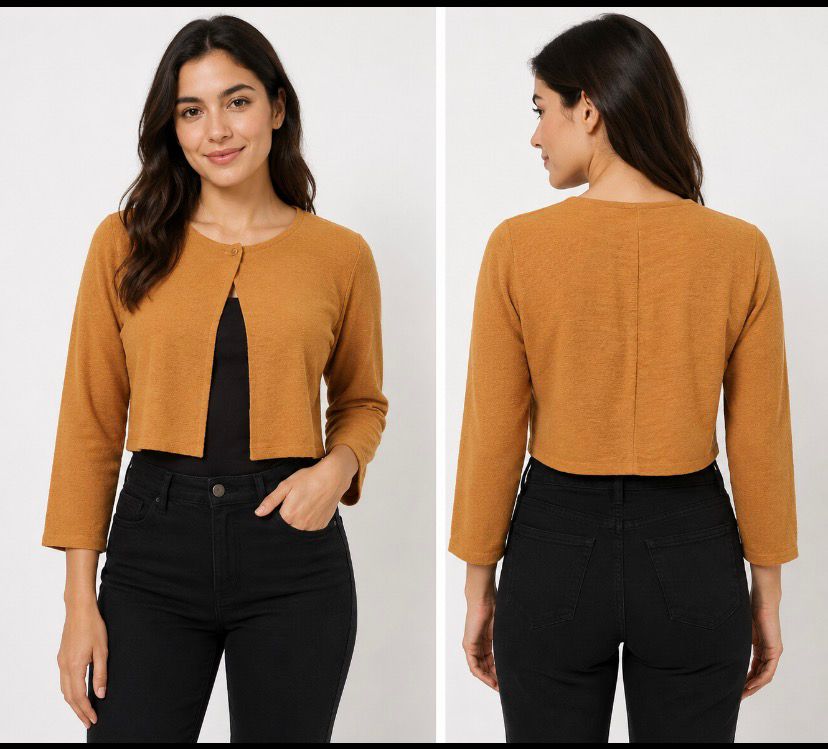 Bolero Crop Ocre Imperial