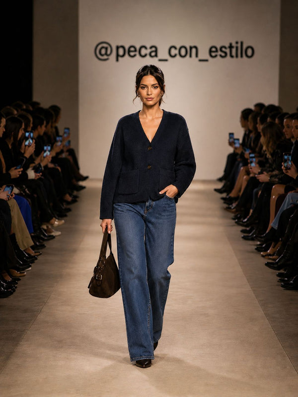 Chaqueta Corta con Bolsillos y Botones - Estilo Versátil
